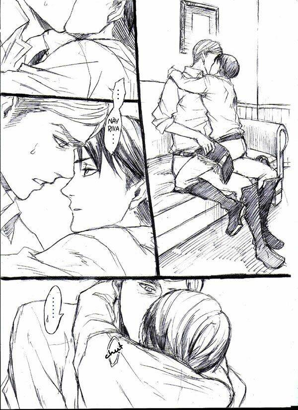Tấn Công Người Khổng Lồ – Doujinshi Eruri Chapter 4 - Trang 2