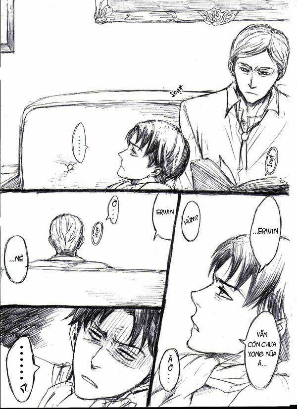Tấn Công Người Khổng Lồ – Doujinshi Eruri Chapter 4 - Trang 2