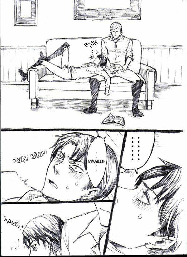 Tấn Công Người Khổng Lồ – Doujinshi Eruri Chapter 4 - Trang 2