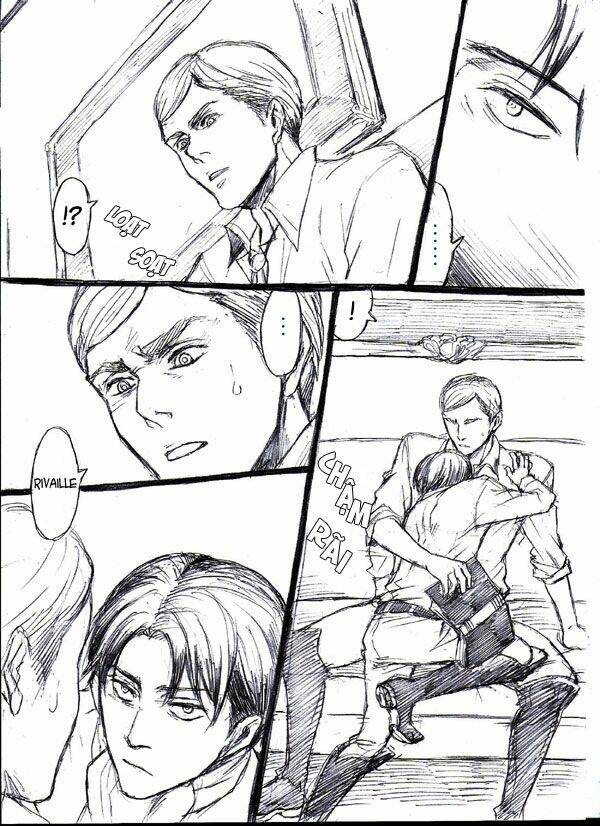 Tấn Công Người Khổng Lồ – Doujinshi Eruri Chapter 4 - Trang 2