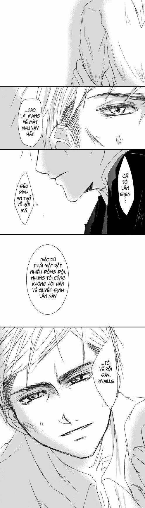 Tấn Công Người Khổng Lồ – Doujinshi Eruri Chapter 5 - Trang 2