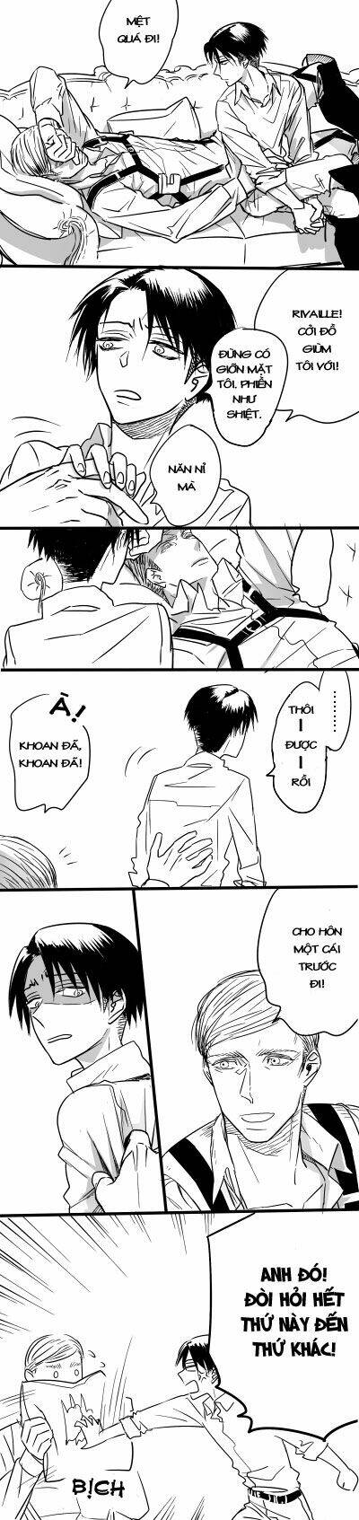 Tấn Công Người Khổng Lồ – Doujinshi Eruri Chapter 7 - Trang 2