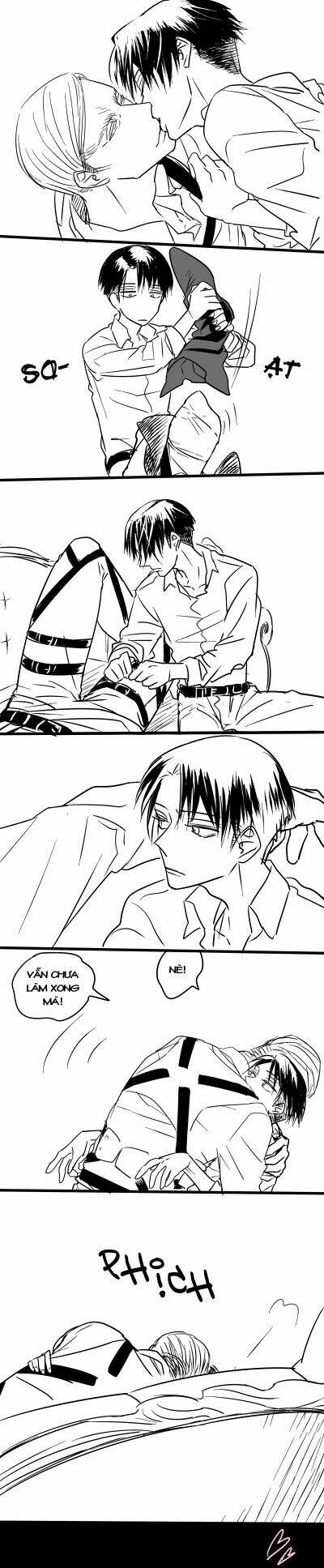 Tấn Công Người Khổng Lồ – Doujinshi Eruri Chapter 7 - Trang 2