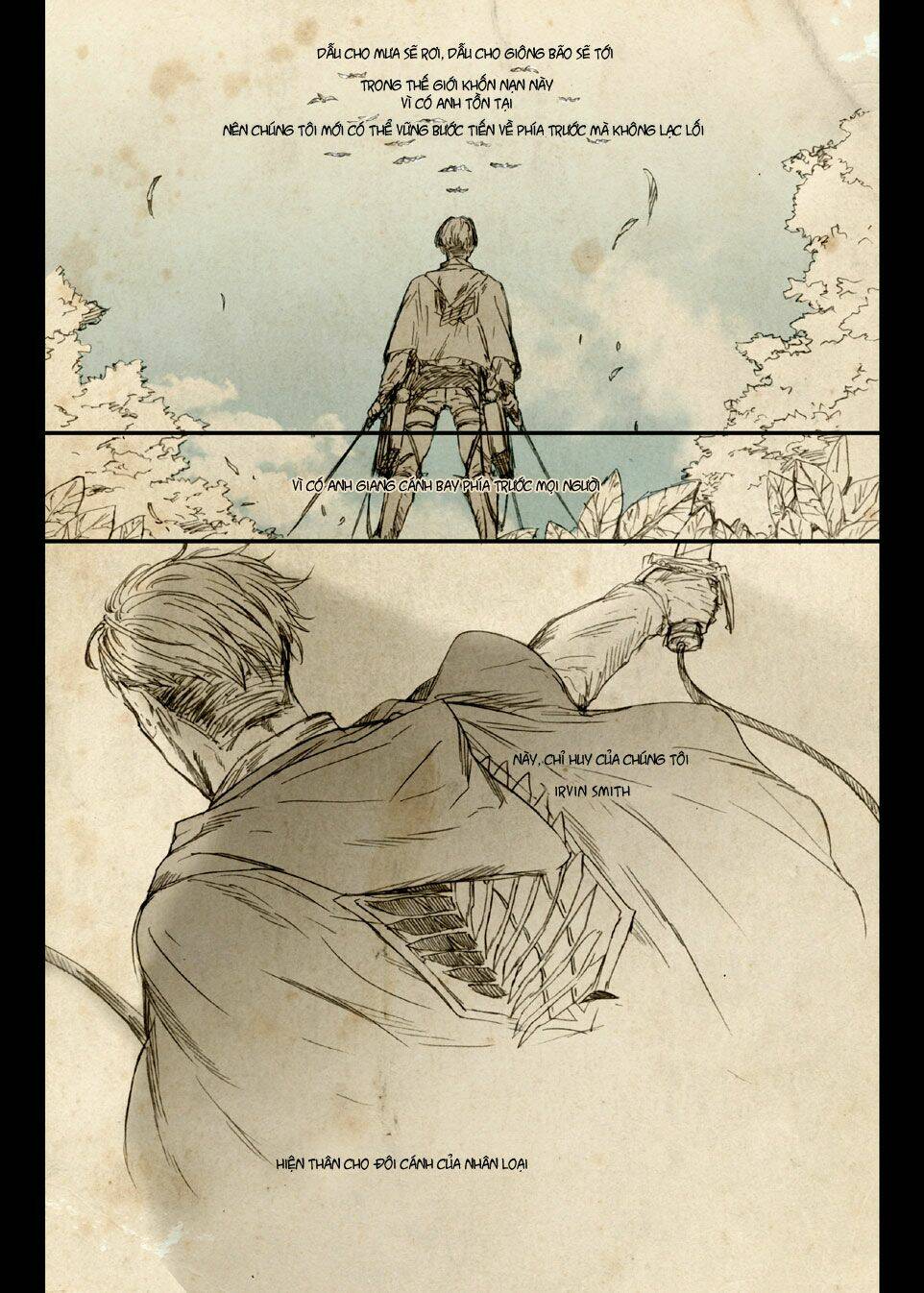 Tấn Công Người Khổng Lồ – Doujinshi Eruri Chapter 8 - Trang 2