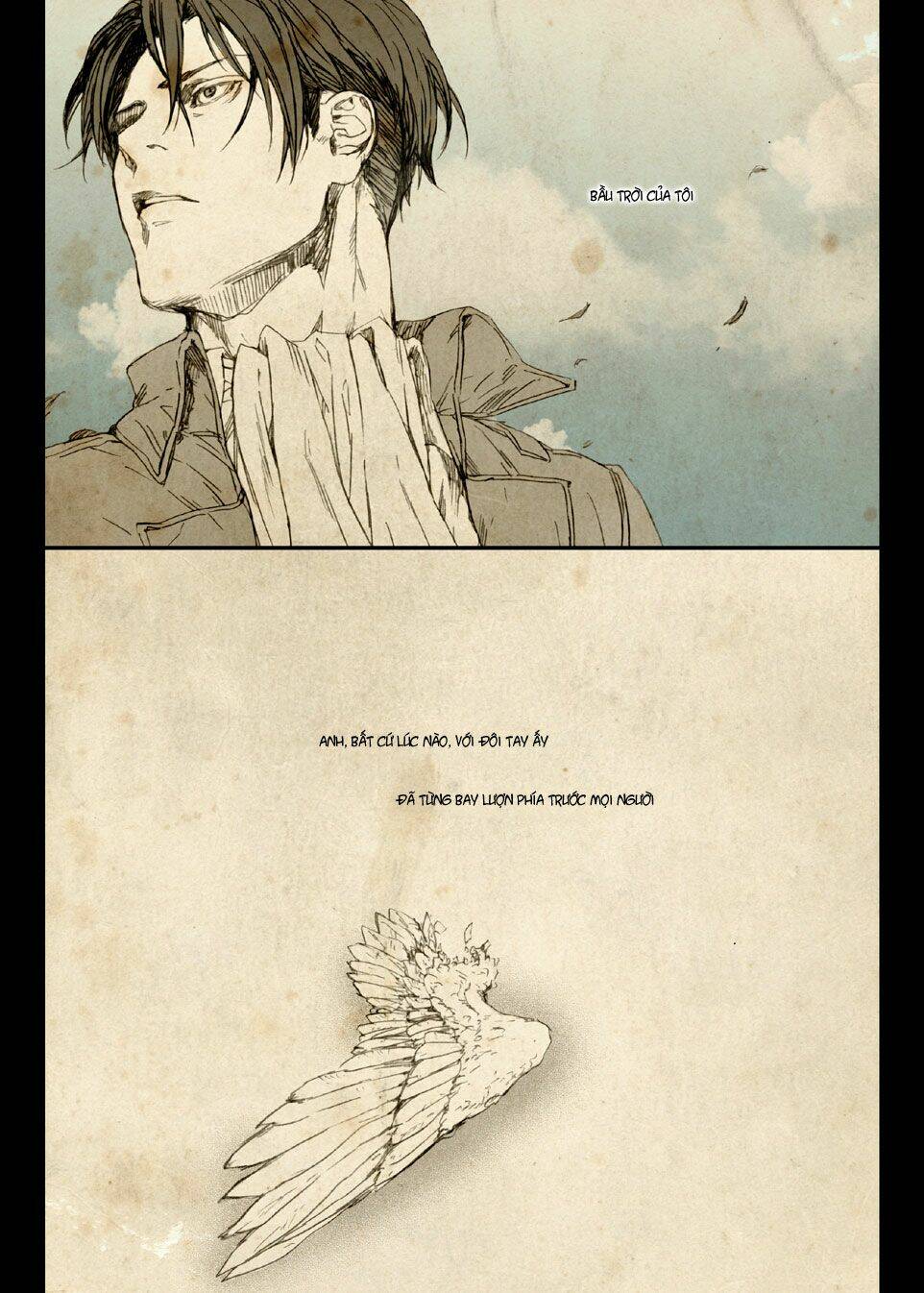 Tấn Công Người Khổng Lồ – Doujinshi Eruri Chapter 8 - Trang 2