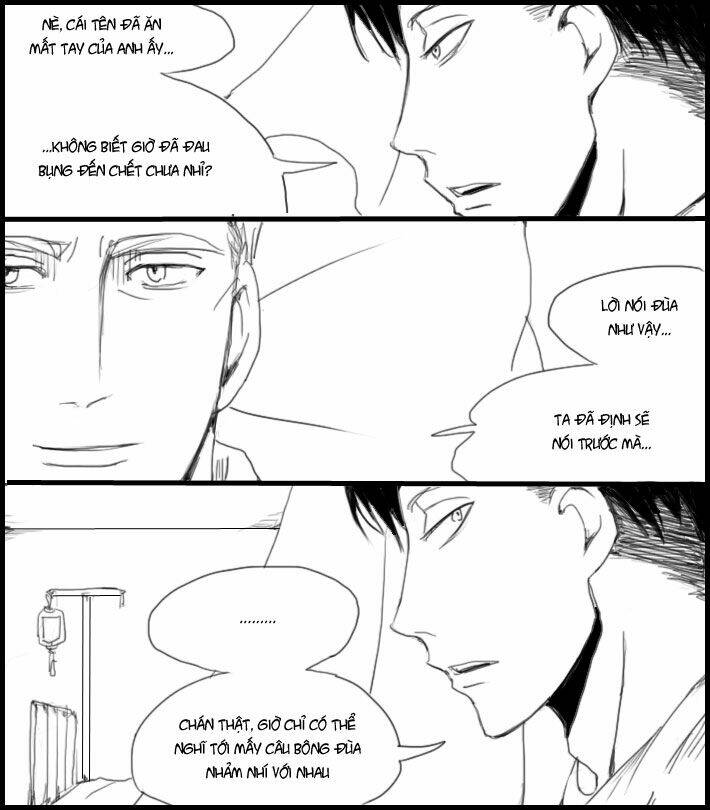Tấn Công Người Khổng Lồ – Doujinshi Eruri Chapter 9 - Trang 2