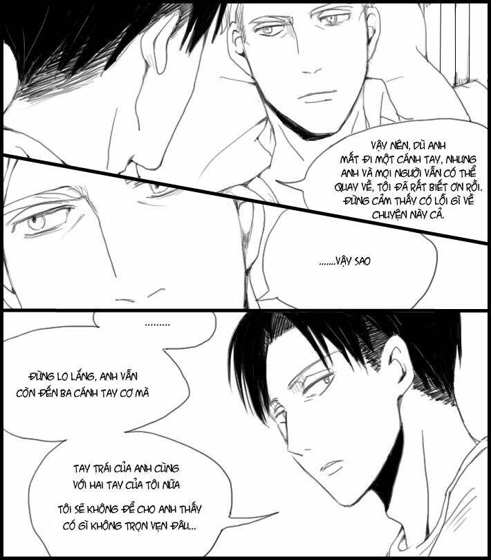 Tấn Công Người Khổng Lồ – Doujinshi Eruri Chapter 9 - Trang 2