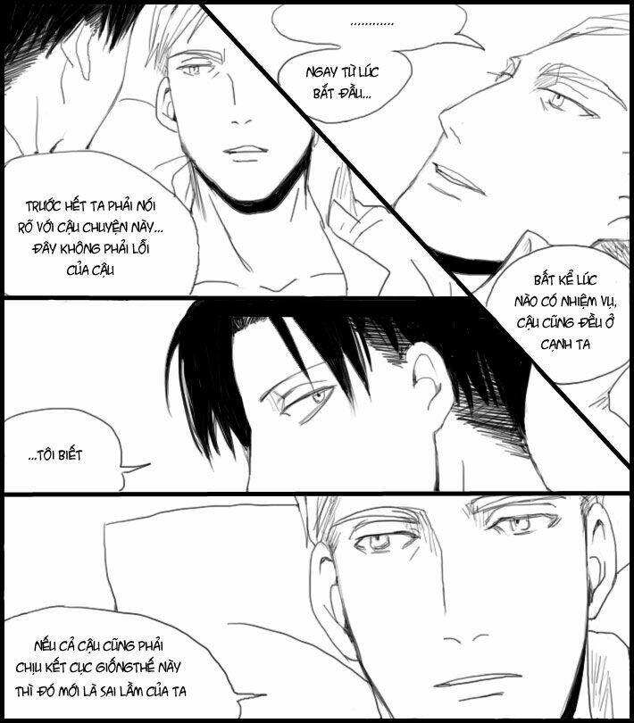 Tấn Công Người Khổng Lồ – Doujinshi Eruri Chapter 9 - Trang 2