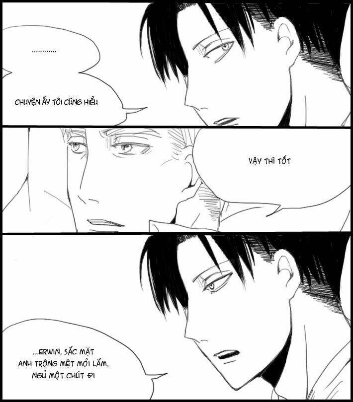 Tấn Công Người Khổng Lồ – Doujinshi Eruri Chapter 9 - Trang 2
