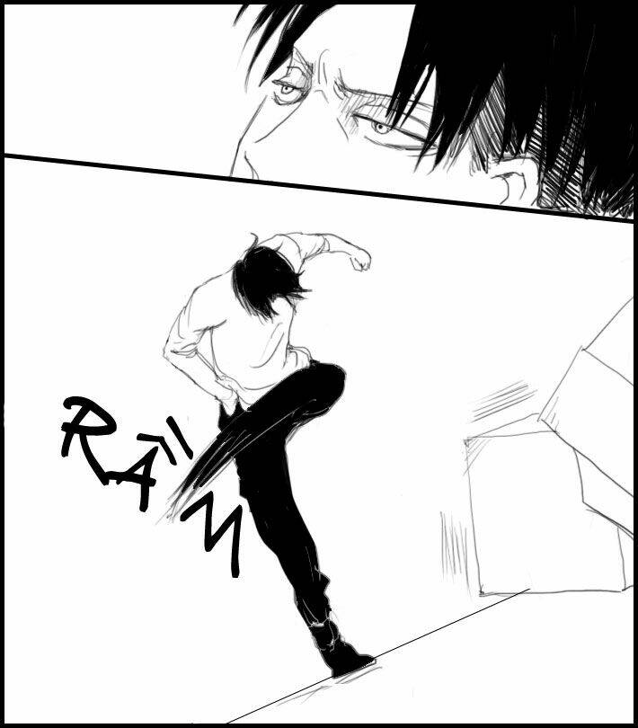 Tấn Công Người Khổng Lồ – Doujinshi Eruri Chapter 9 - Trang 2