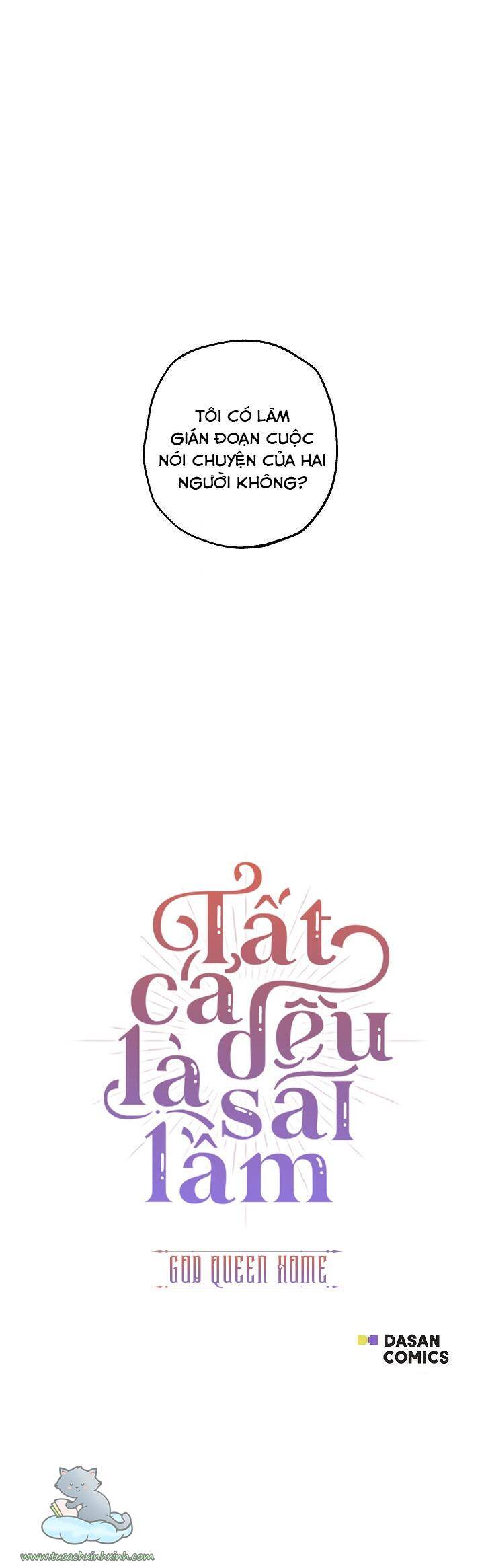 Tất Cả Chỉ Là Sai Lầm Chapter 3 - Trang 2