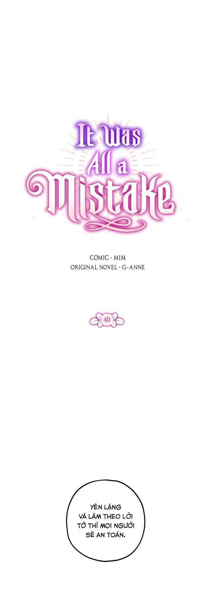 Tất Cả Chỉ Là Sai Lầm Chapter 40 - Trang 2