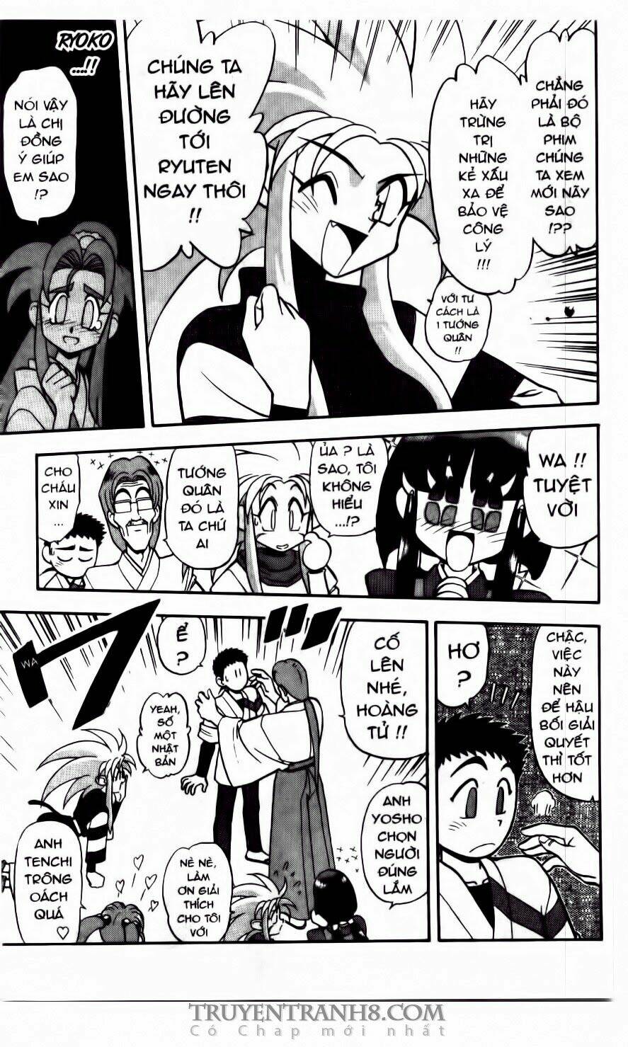 Tenchi Vô Dụng Chapter 21 - Trang 2