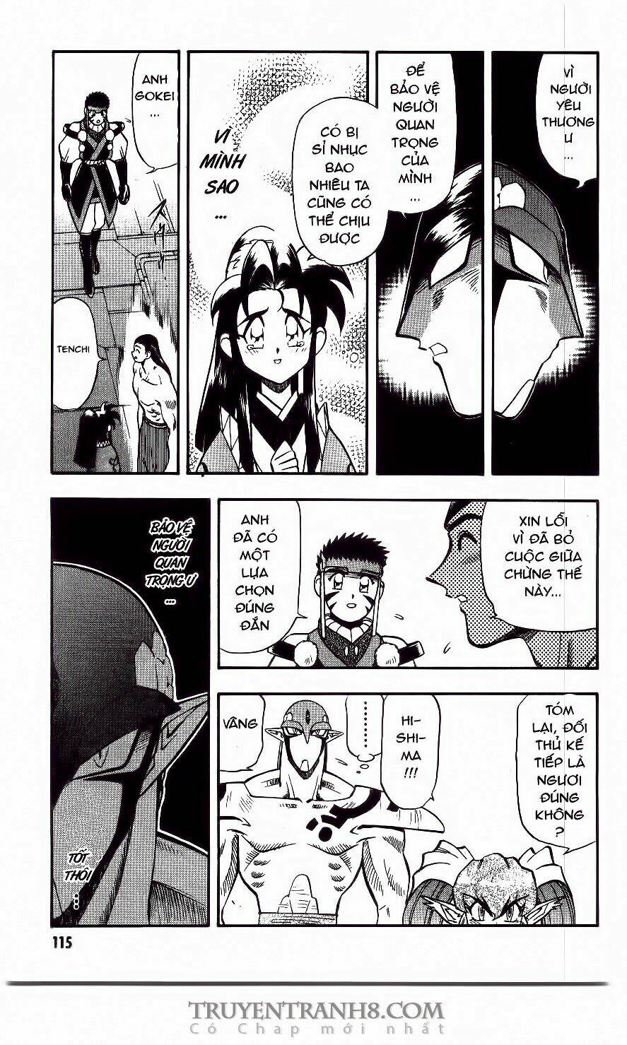 Tenchi Vô Dụng Chapter 38 - Trang 2
