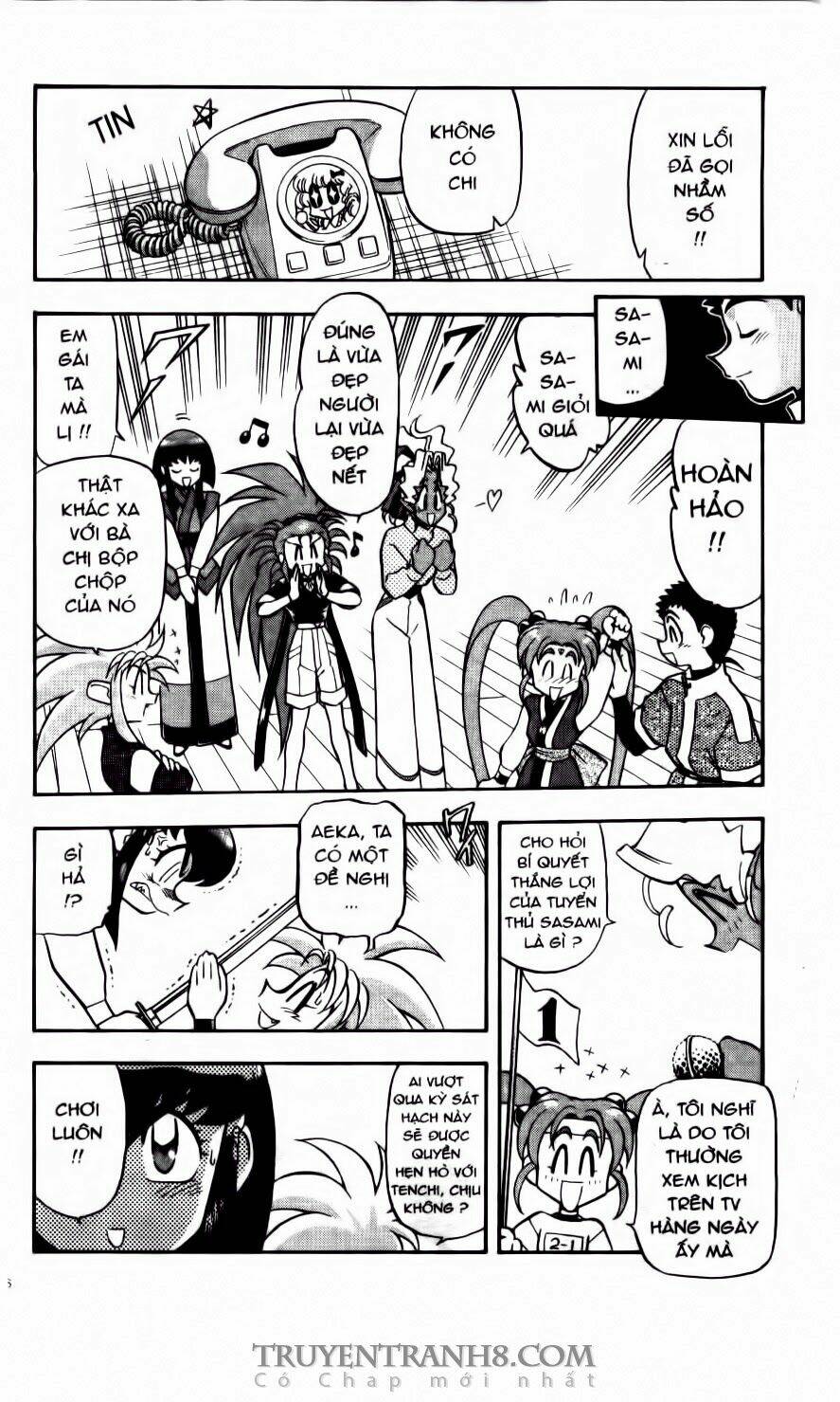 Tenchi Vô Dụng Chapter 41 - Trang 2