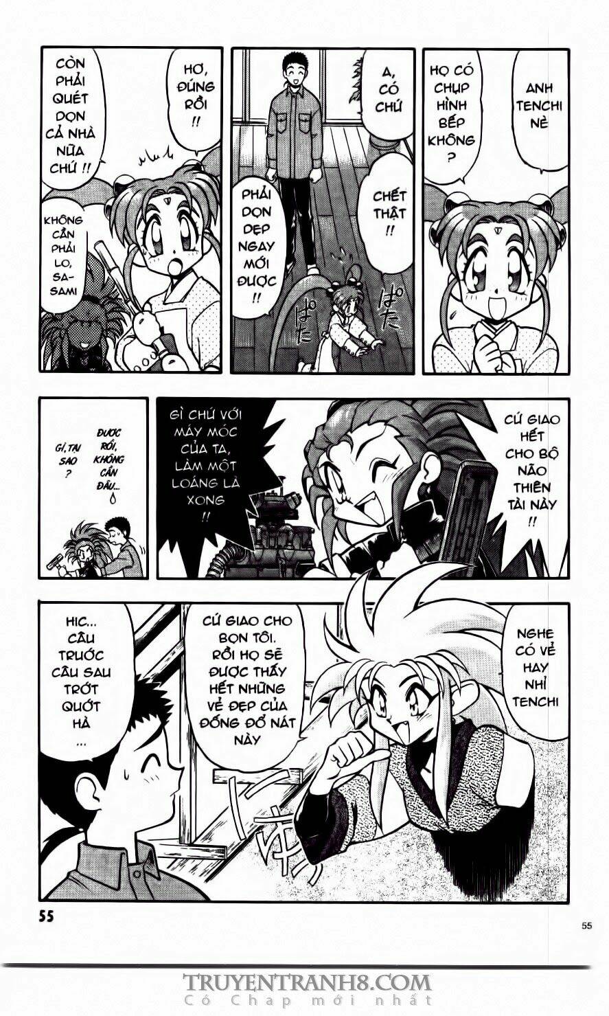 Tenchi Vô Dụng Chapter 42 - Trang 2