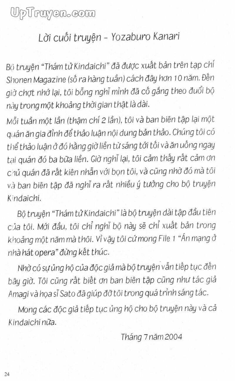 Thám Tử Kindaichi (Bản Đẹp) Chapter 3 - Trang 2