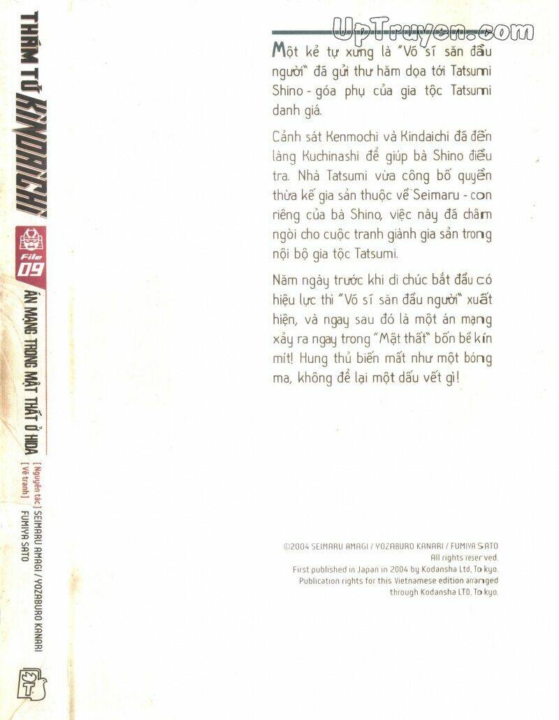 Thám Tử Kindaichi (Bản Đẹp) Chapter 9 - Trang 2