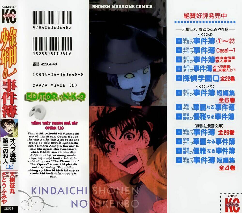 Thám Tử Kindaichi – Phần 2 Chapter 15 - Trang 2