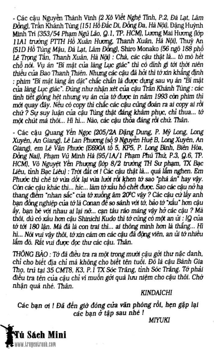 Thám Tử Kindaichi Chapter 24.2 - Trang 2