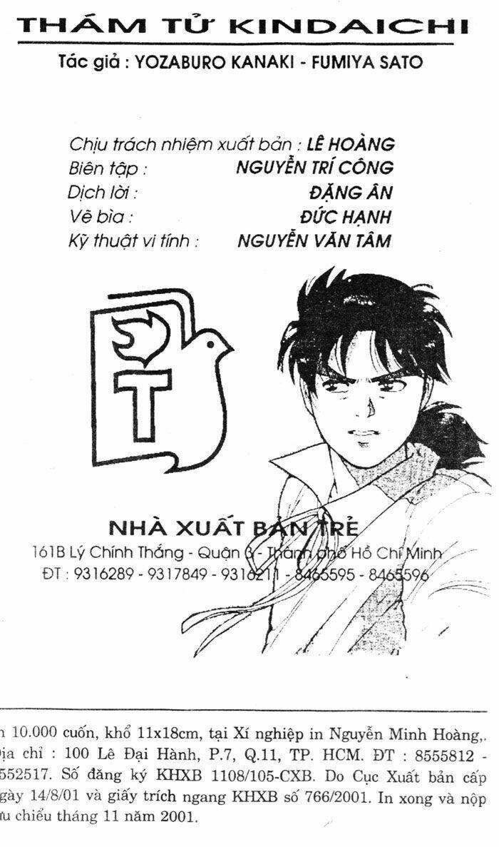 Thám Tử Kindaichi Chapter 45 - Trang 2