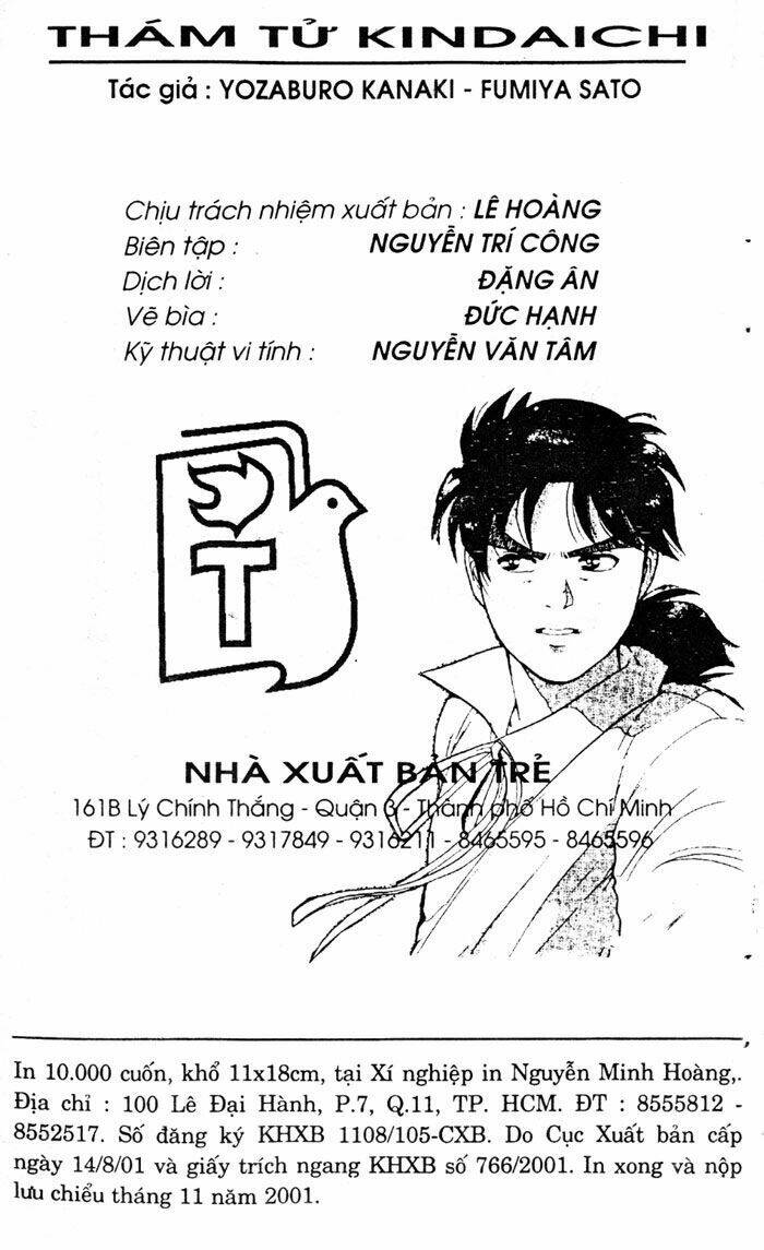 Thám Tử Kindaichi Chapter 49 - Trang 2