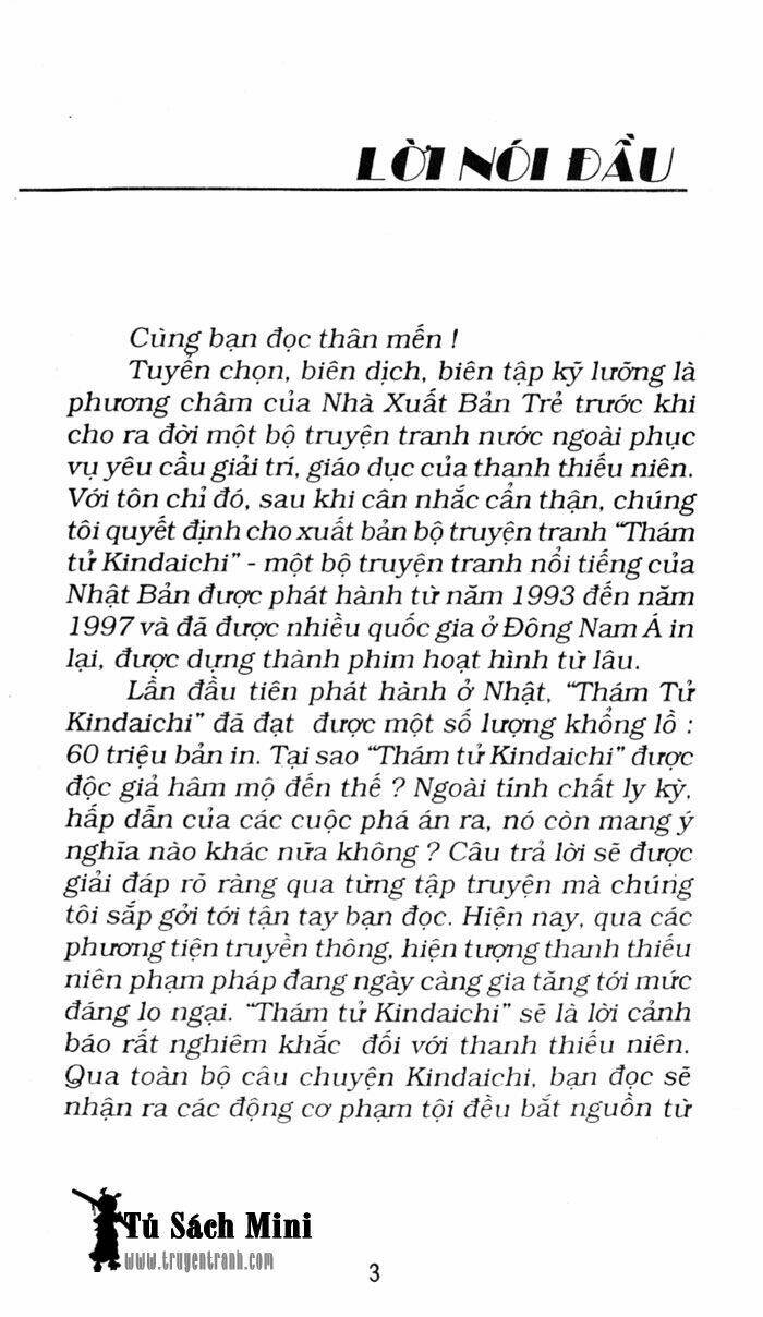 Thám Tử Kindaichi Chapter 65 - Trang 2