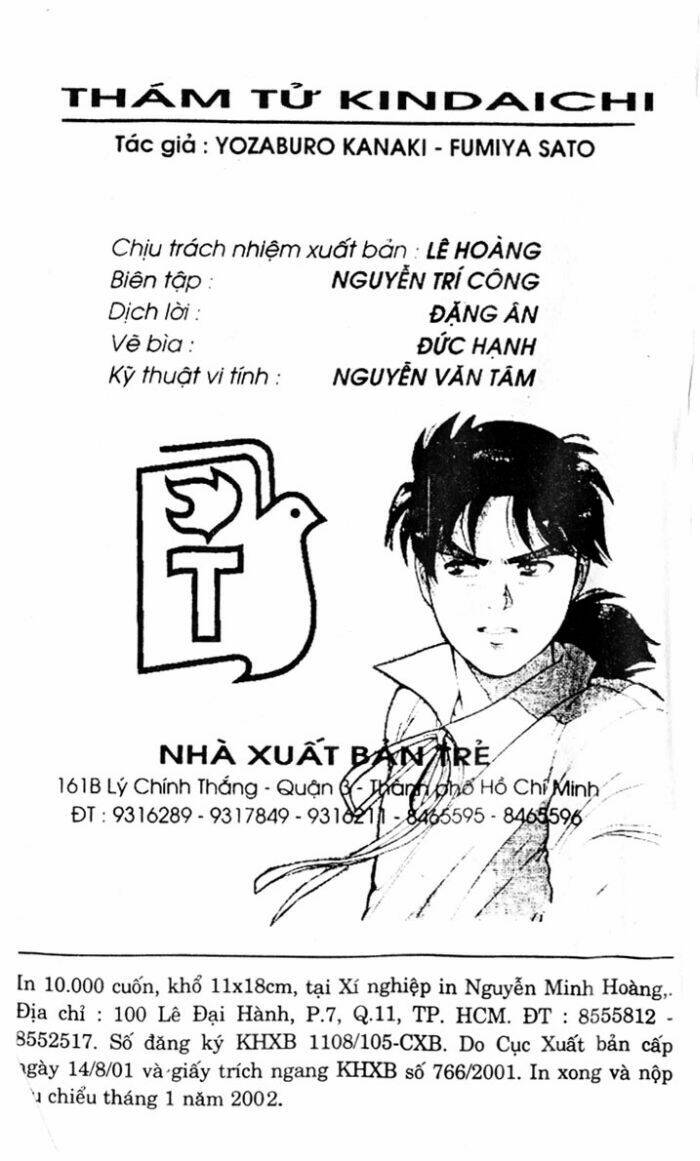 Thám Tử Kindaichi Chapter 73 - Trang 2
