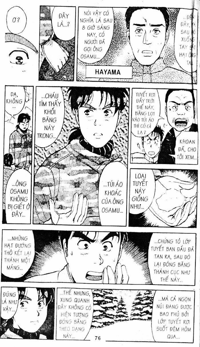 Thám Tử Kindaichi Chapter 78 - Trang 2
