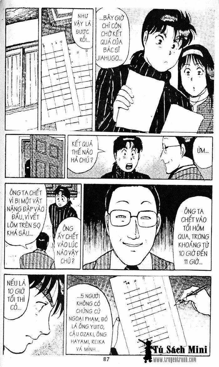 Thám Tử Kindaichi Chapter 79 - Trang 2