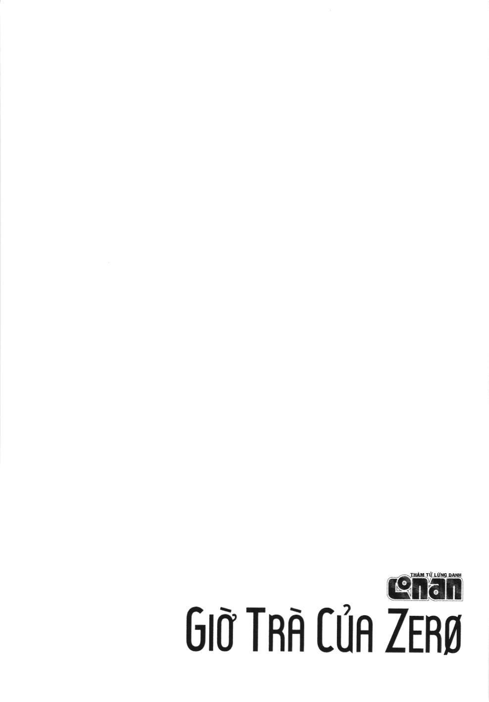 Thám Tử Lừng Danh Conan – Giờ Trà Của Zero (Nxb Kim Đồng) Chapter 17 - Trang 2
