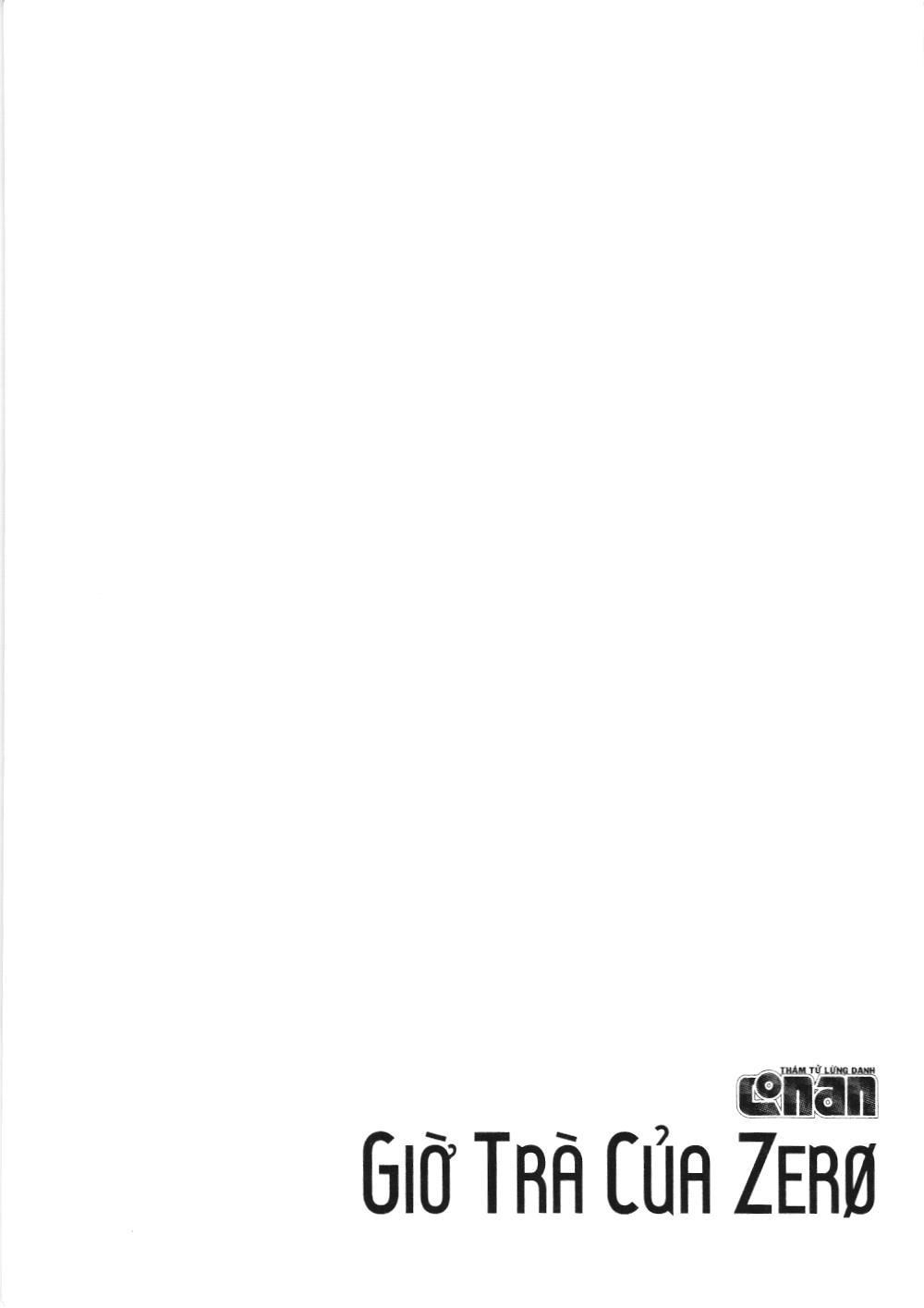 Thám Tử Lừng Danh Conan – Giờ Trà Của Zero (Nxb Kim Đồng) Chapter 9 - Trang 2