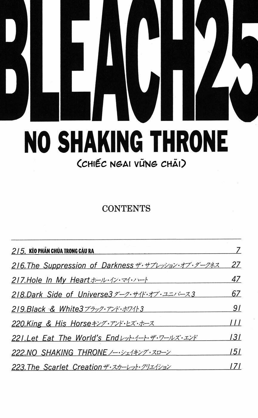 Thần Chết Ichigo Chapter 215 - Trang 2