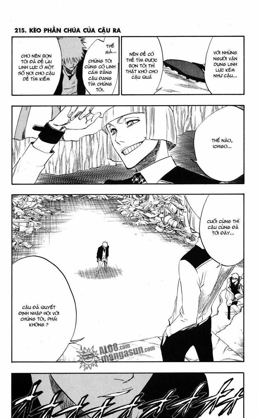 Thần Chết Ichigo Chapter 215 - Trang 2