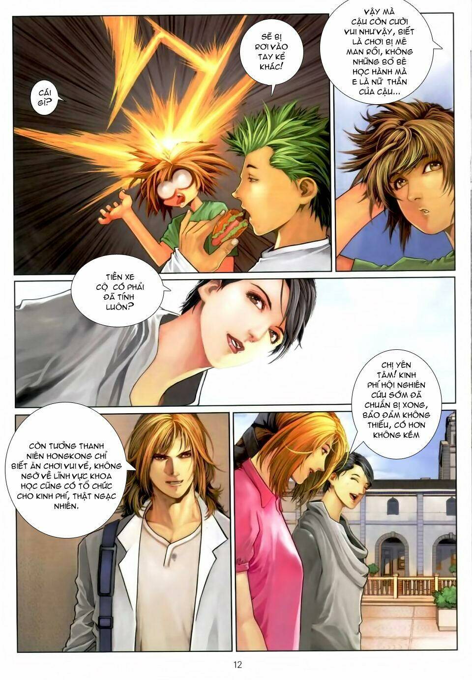 Thần Chi Lĩnh Vực Chapter 4 - Trang 2