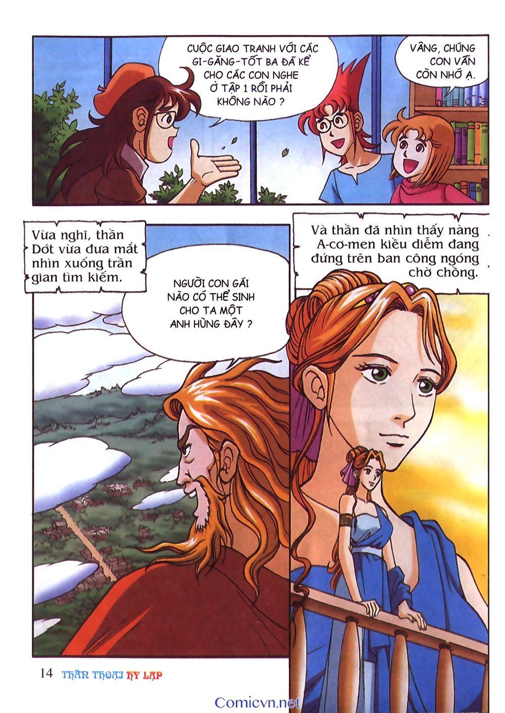 Thần Thoại Hy Lạp Chapter 28 - Trang 2