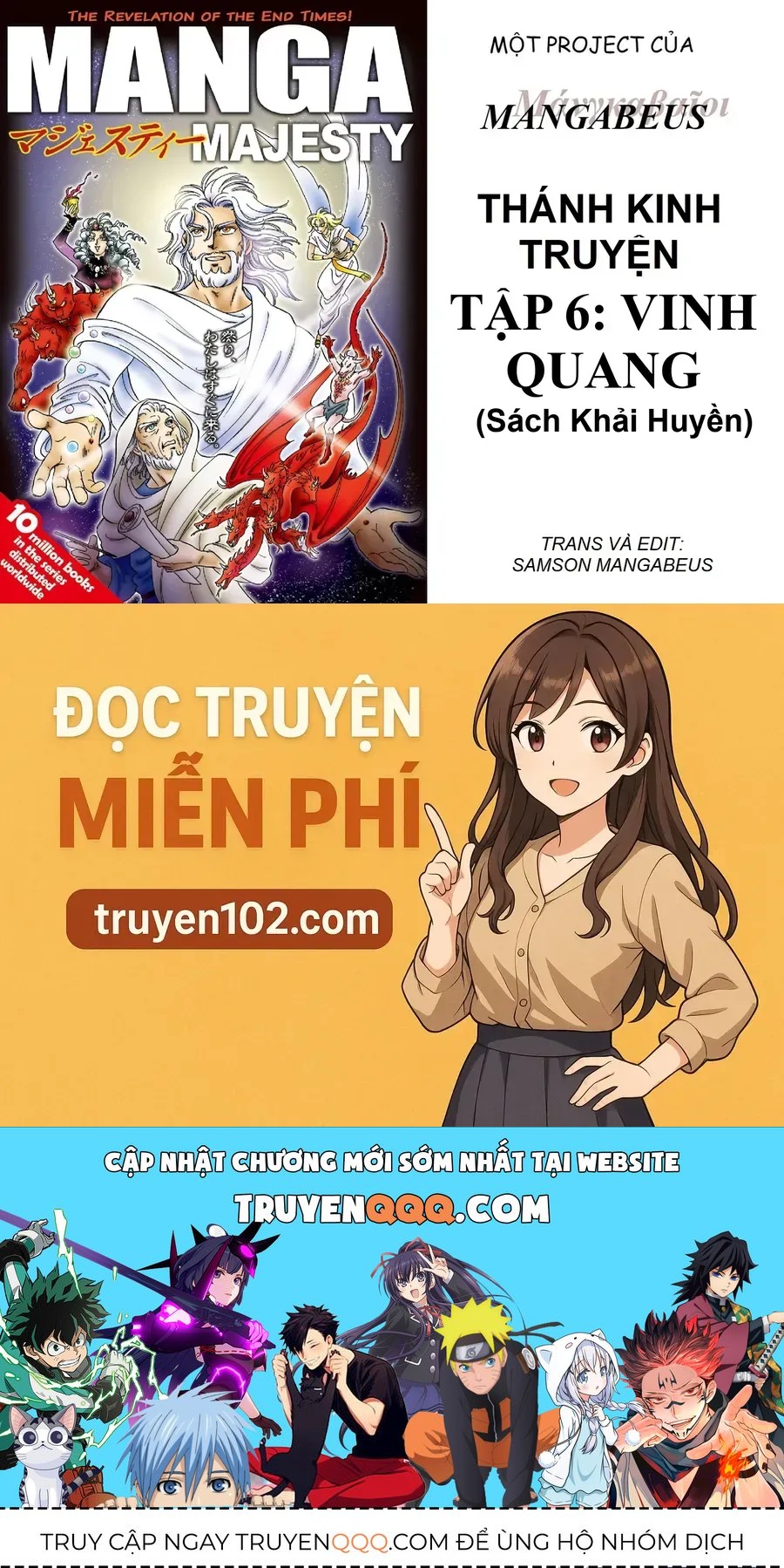 Thánh Kinh Truyện – Đấng Cứu Thế Chapter 37 - Trang 2
