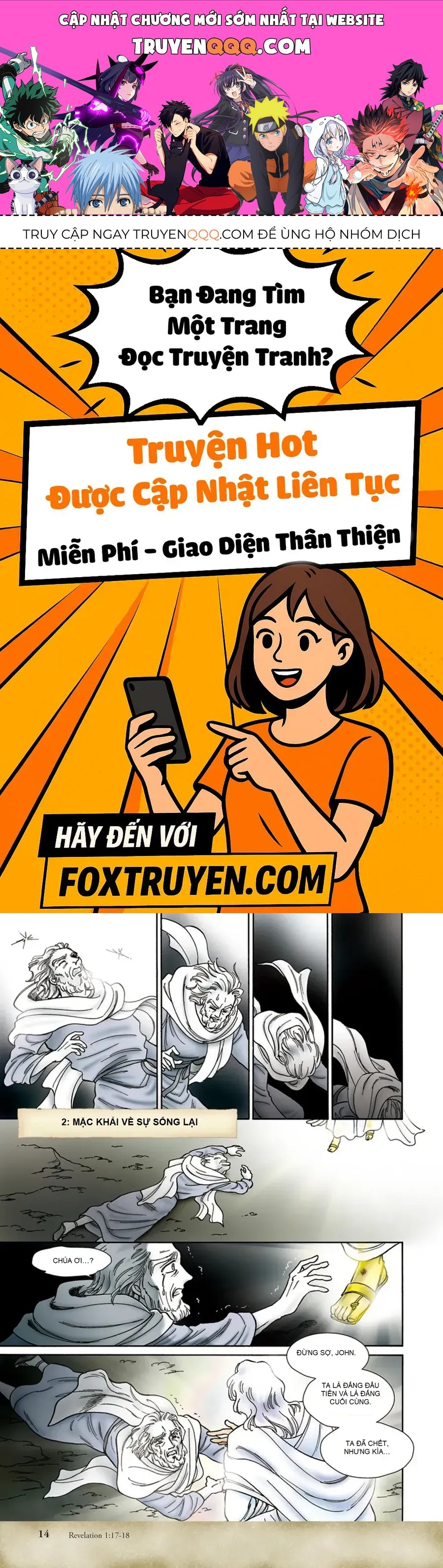 Thánh Kinh Truyện – Đấng Cứu Thế Chapter 38 - Trang 2