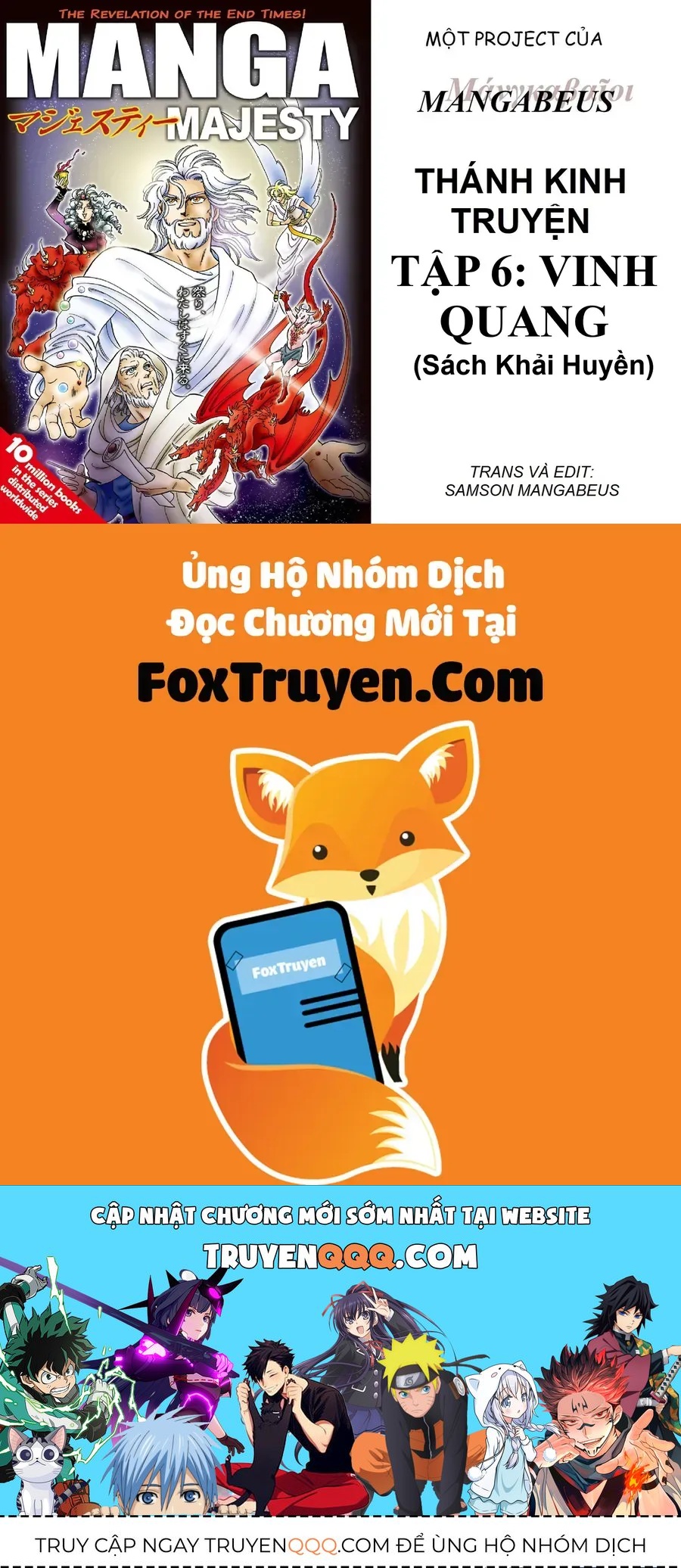 Thánh Kinh Truyện – Đấng Cứu Thế Chapter 38 - Trang 2
