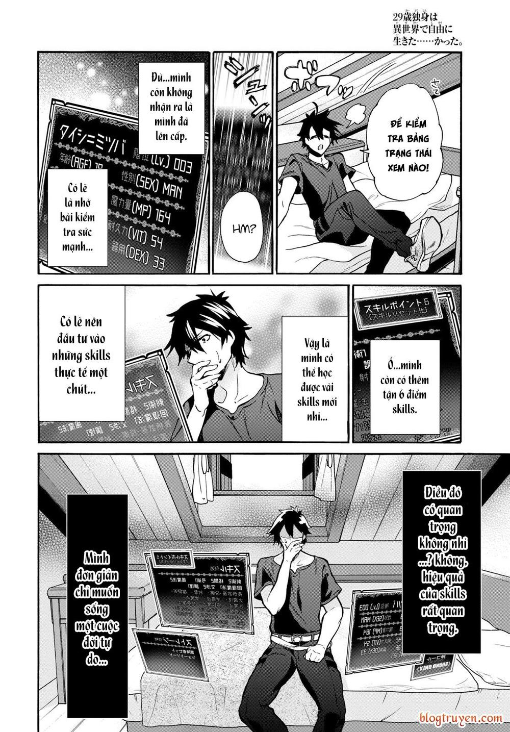 Thanh Niên 29 Xuân Chuyển Sinh Tới Dị Giới Chapter 1 - Trang 2