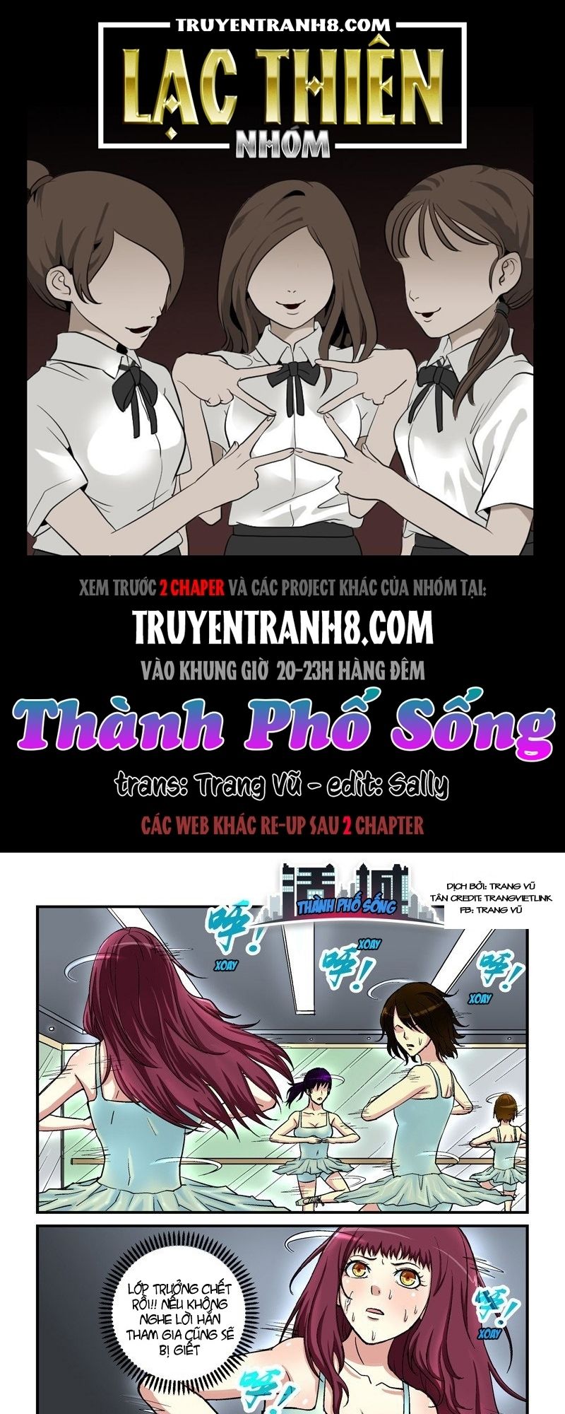 Thành Phố Sống Chapter 6 - Trang 2