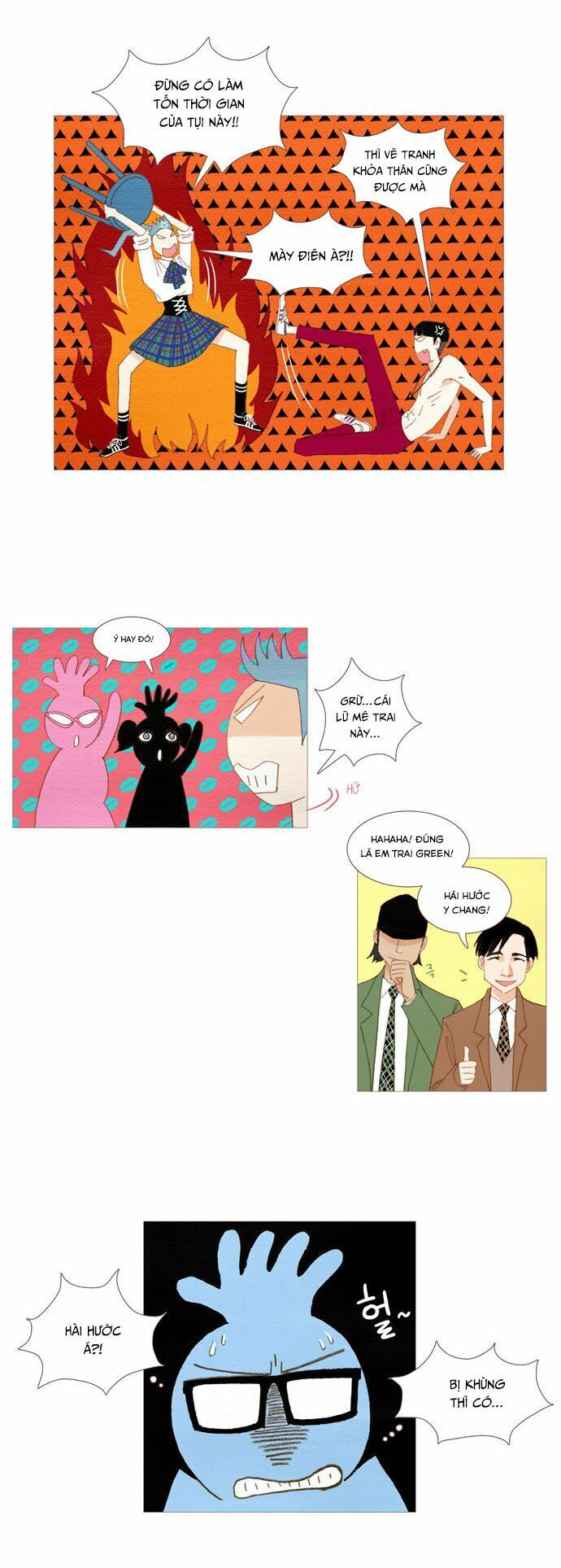 Thánh Thần Trẻ Trâu Chapter 14 - Trang 2
