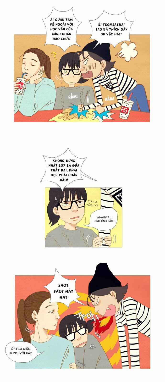 Thánh Thần Trẻ Trâu Chapter 3 - Trang 2