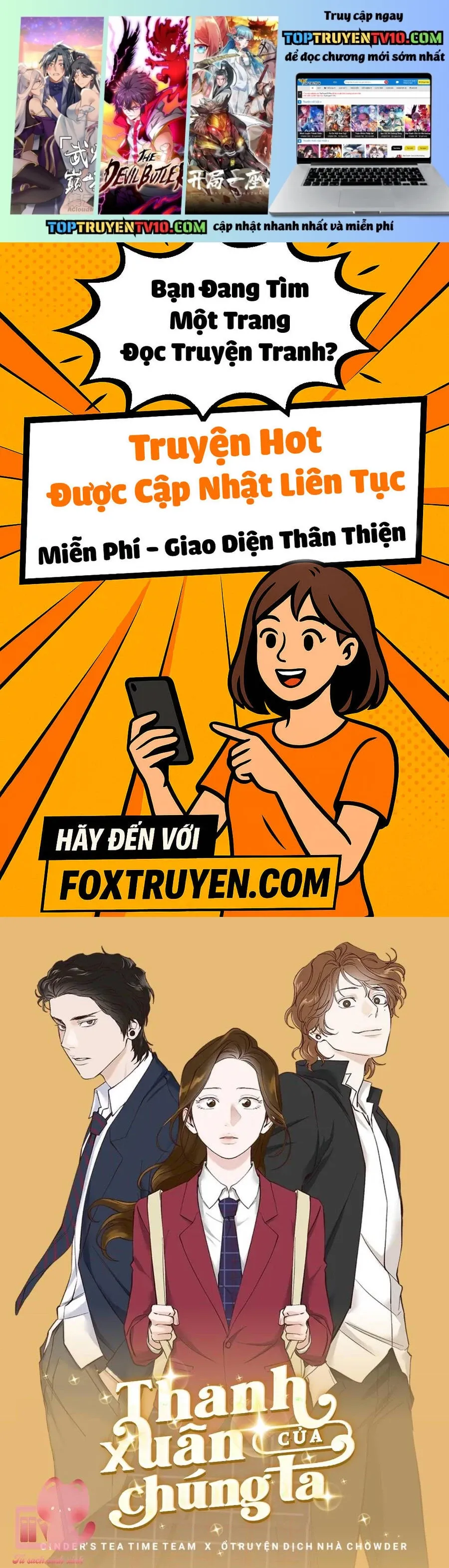 Thanh Xuân Của Chúng Ta Chapter 96 - Trang 2