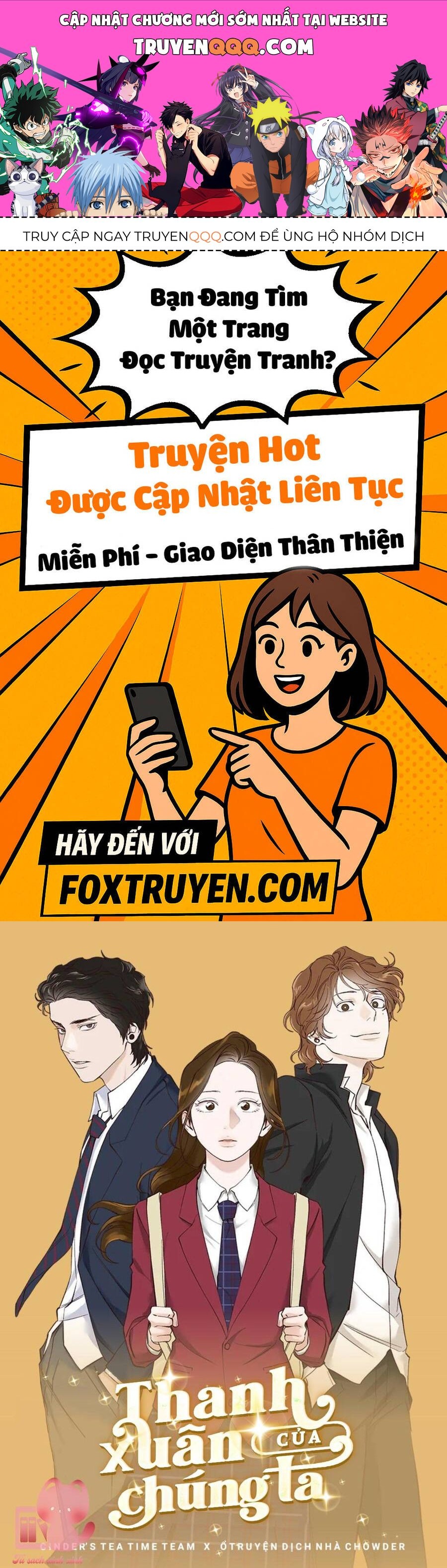 Thanh Xuân Của Chúng Ta Chapter 98 - Trang 2