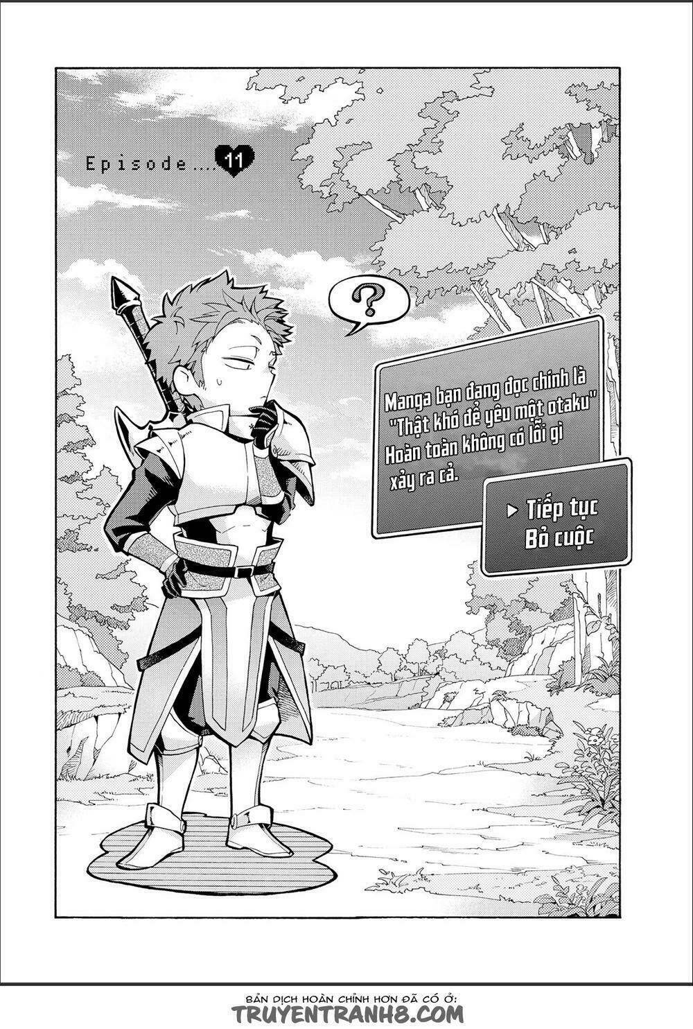 Thật Khó Để Yêu 1 Otaku Chapter 11 - Trang 2