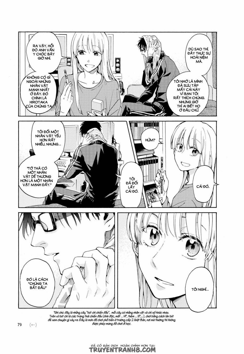 Thật Khó Để Yêu 1 Otaku Chapter 4.5 - Trang 2