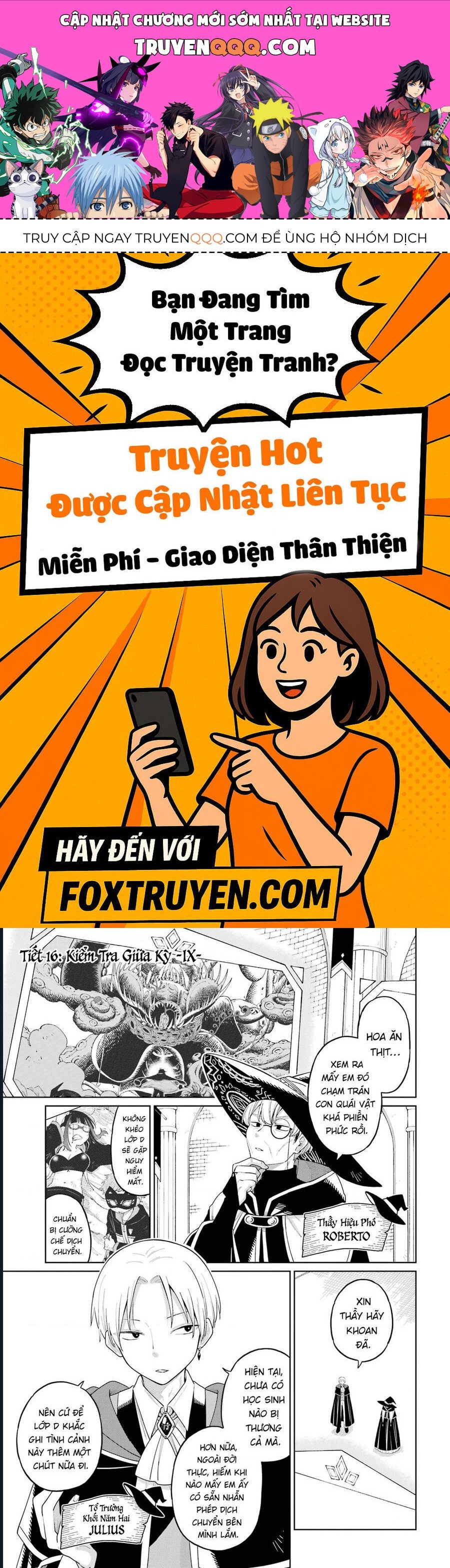 Thầy Ơi! Bọn Em Sẽ Hủy Diệt Thế Giới Chapter 16 - Trang 2