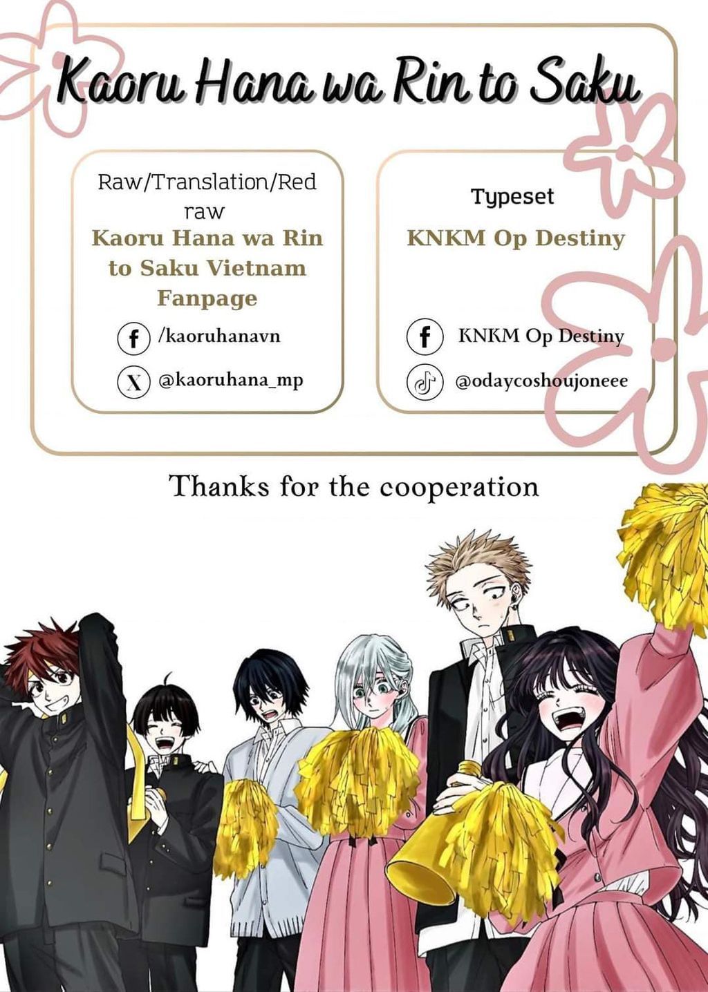 The Fragrant Flower Blooms With Dignity – Kaoru Hana Wa Rin To Saku Chapter 120.1 - Trang 2