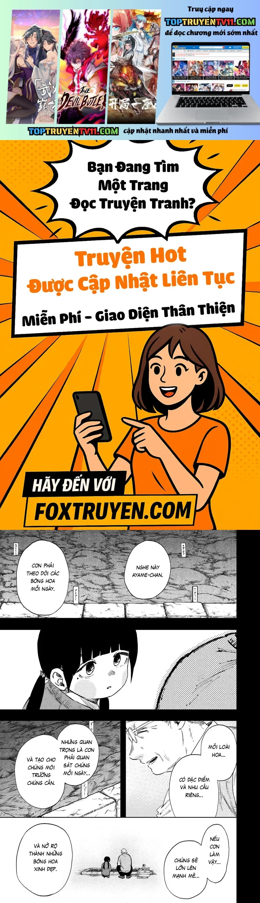 The Fragrant Flower Blooms With Dignity – Kaoru Hana Wa Rin To Saku Chapter 172 - Trang 2